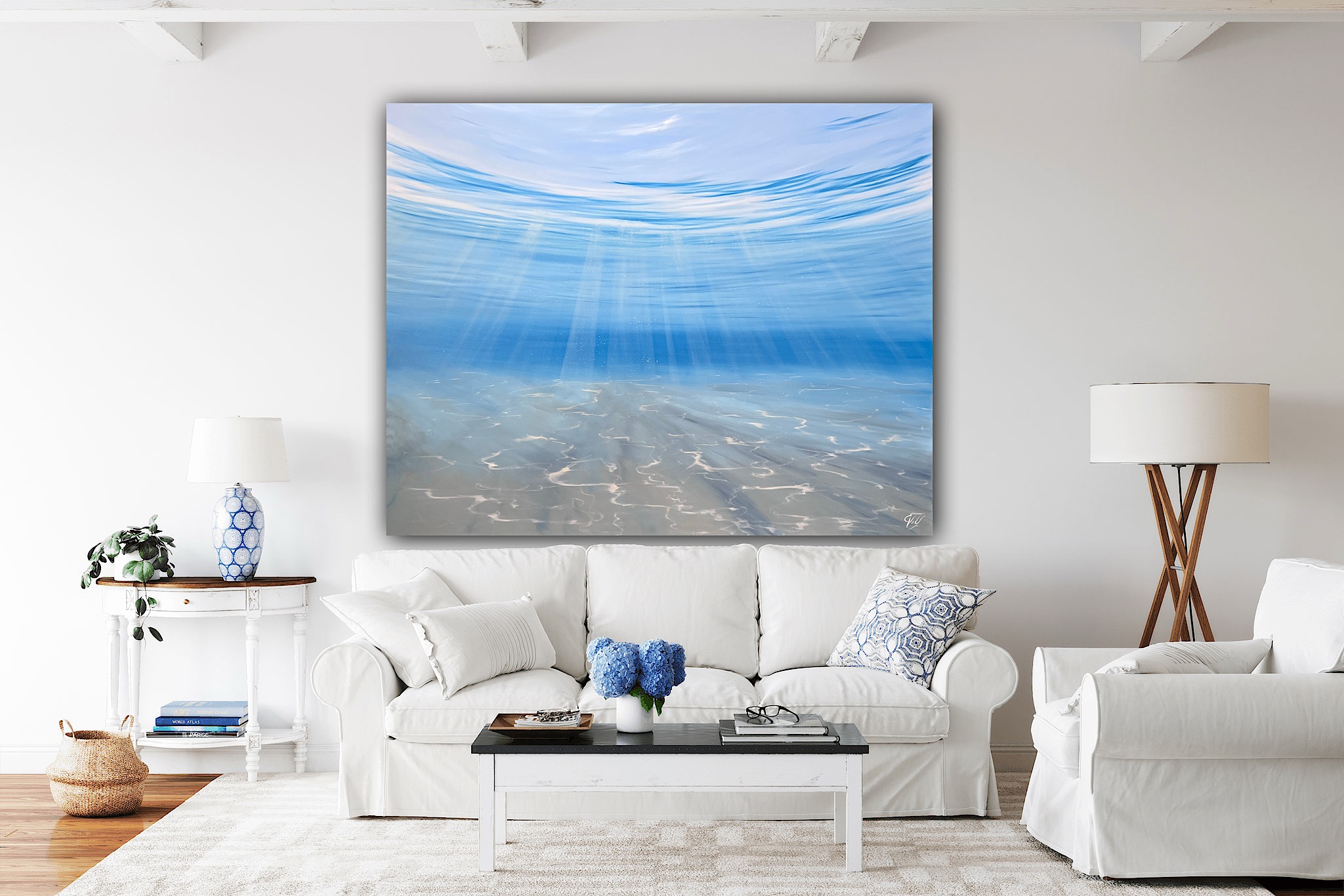 The Serenity of Blue 48x60